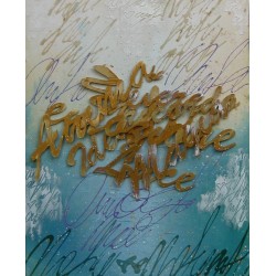 <p>Tecnica mista su carta intelata multistrato applicato</p>
<p></p>
<p>80x100</p>
